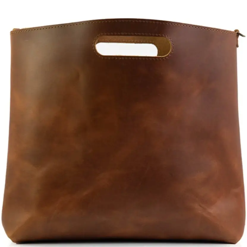 Minimalist Handbag Leather Tote