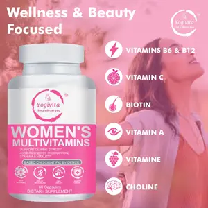 Women’s Multivitamin – Wellness, Energy & Immune Support – Vegan, Gluten-Free, 60 Capsules