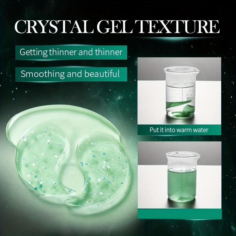 60pcs SADOER Collagen Gel Eye Mask for Dark Circles & Wrinkles - Seaweed Collagen Star-Shaped Patches, Sensitive Beige ('s Use), Hydrating Gel Patch to & Eye Wrinkles, Gel-Based Under-Eye