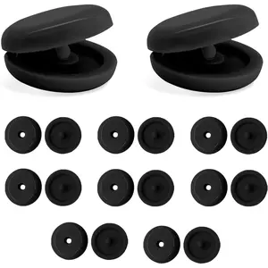 10 Sets Seat Belt Button Stop, Snap-On Plastic Seatbelt Stopper Clip  Seat Belt Buckle from Sliding Down, No Welding Seat Belt Stop Kit, Universal  Accessories (Black)