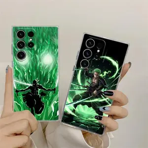 Anime ZORO  TPU Phone Case For Samsung Galaxy S26 S25  S24 S23 S22 S20 Plus S21 S20 FE Ultra Protective Cover Coque