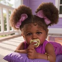 22-inch Vinyl+Fabric - Saria