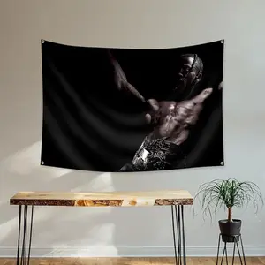 Travis Singer Tapestry Scott Rapper Music Wall Album Art Hanging Decorative