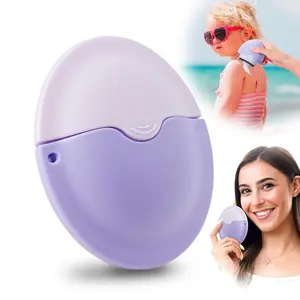 Silicone Sunscreen Applicator, Portable Detachable Roller Sunscreen Applicator, Makeup Tool for Sponges Sunscreen, Lotion, Skin Care