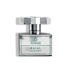 Kajal Almaz Eau de Parfum - Bergamot & Blackcurrant Blend - Raspberry, Flower, Heliotrope - Musk, Wood, Vanilla, Amber, Brown Sugar Notes - Feminine, Graceful, Scent