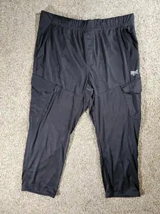 Everlast XXL Black Boxing Athletic Pants Drawstring