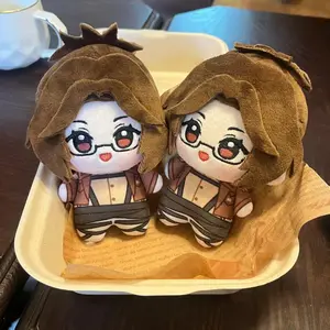 10cm Anime Levi Ackerman Cosplay Plush Doll Pendant Attack On Titan Eren Stuffed Plush Toy Fans Desk Decoration Birthday Gif