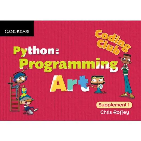 USED Book - Coding Club Python: Programming Art Supplement 1 by Roffey, Chris (Spiral-bound) - english