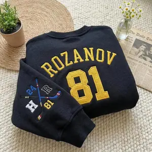 24/81 Embroidered Sweatshirt, LGBT Hockey Romance Shirt, Unisex Movie Inspired Crewneck, Heated Fan Gift