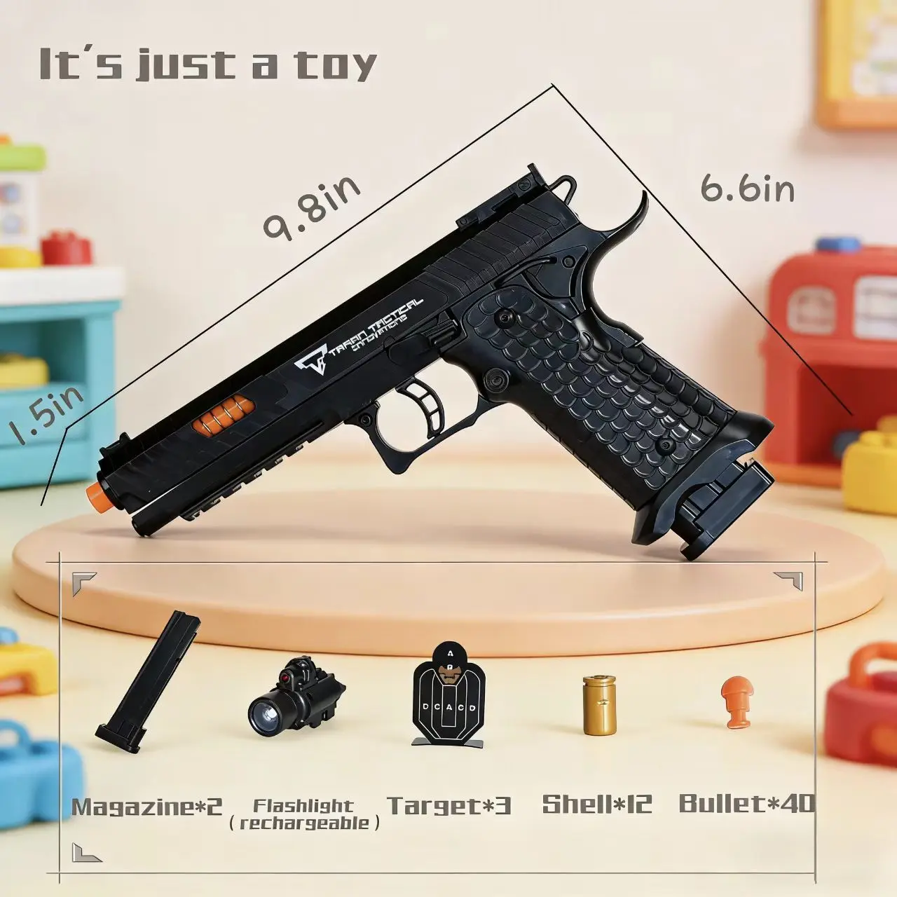 Black+FlashLight(Rechargeable)