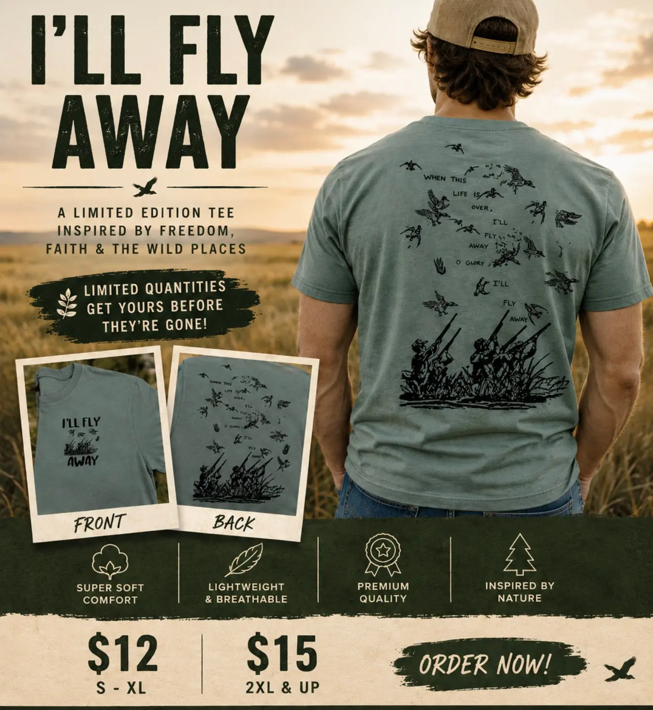 I’ll Fly Away Shirt