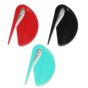 Envelope Opener Set, Plastic Paper Knife Mail Opening Tool, Sharp Efficient Envelope Sealing Stripper Kit, Office Stationery Supplies