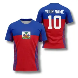 New Haiti 2026 soccer jersey for World Cup Tshirt