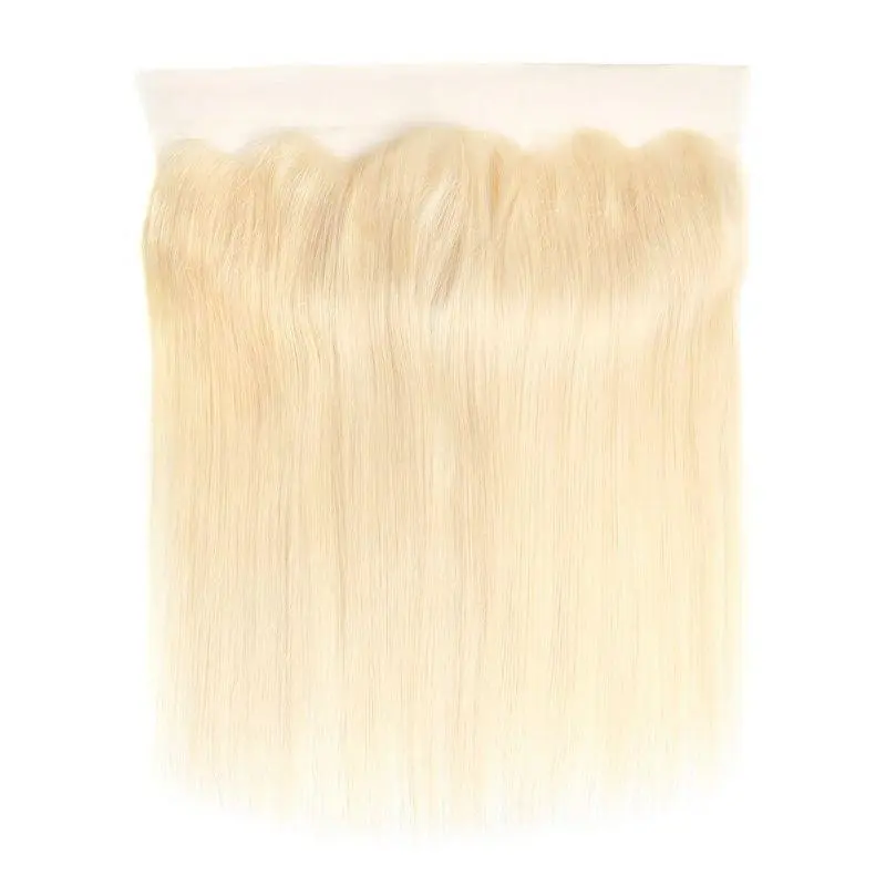 100% Virgin Russian Blonde Straight Lace Frontal Human Hair Extension - 13x4 Transparent Lace, 2.5 oz, Long, Versatile Coverage, Ideal for Gentle Cleansing, Conditioning, Detangling, Storage Care & Styling Ideas, Condition & Detangle, Russian Human Hair,,