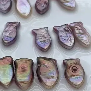 Pearl pendant+Colorful Koi Fish pearl (Min 4pcs pearls inside as gift) [live opening]