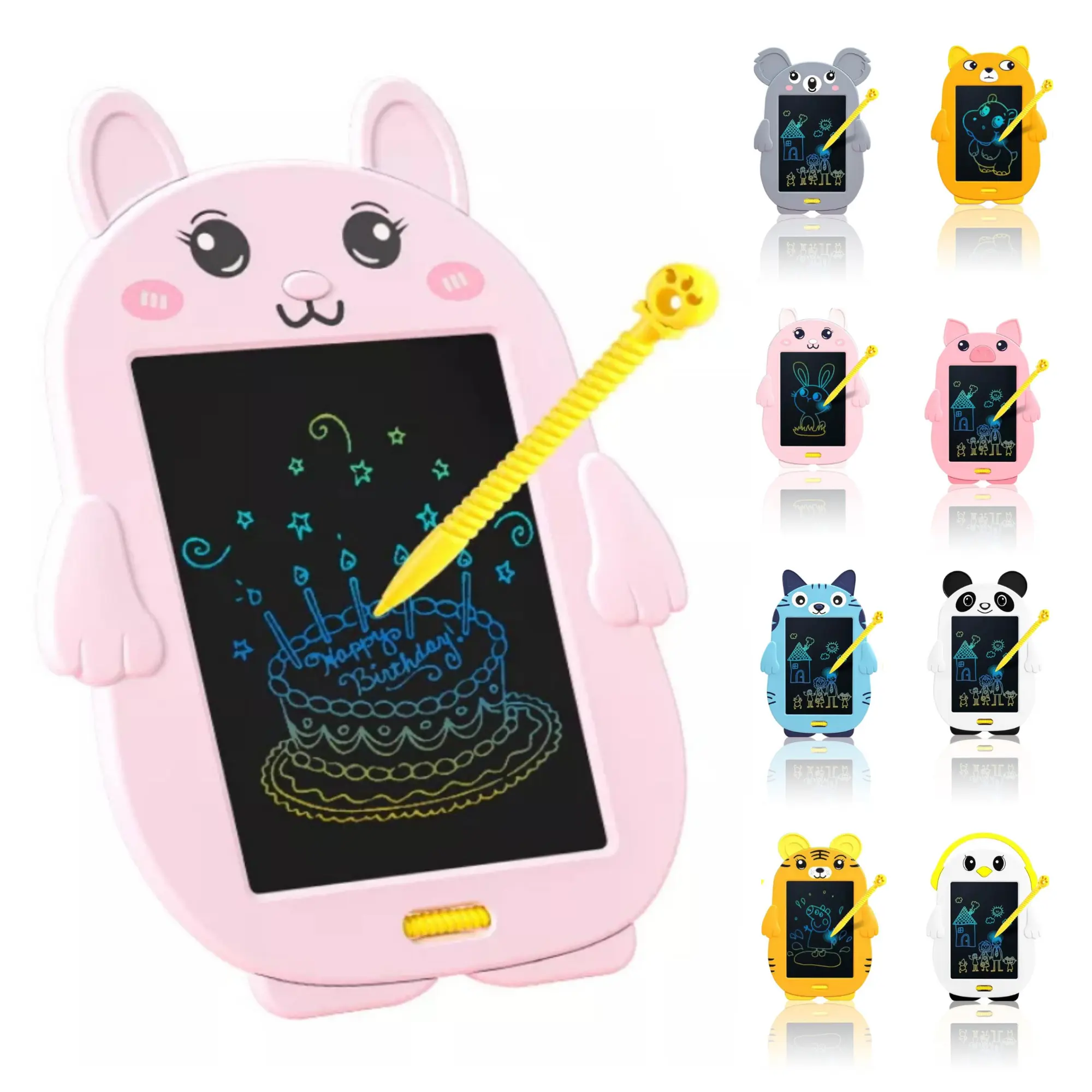 10-Inch LCD Doodle Board Writing Tablet with Stylus Pen for Kids, Portable One-Click Erase Drawing Pad for Learning, Drawing, Note-Taking, Travel, and Everyday Use