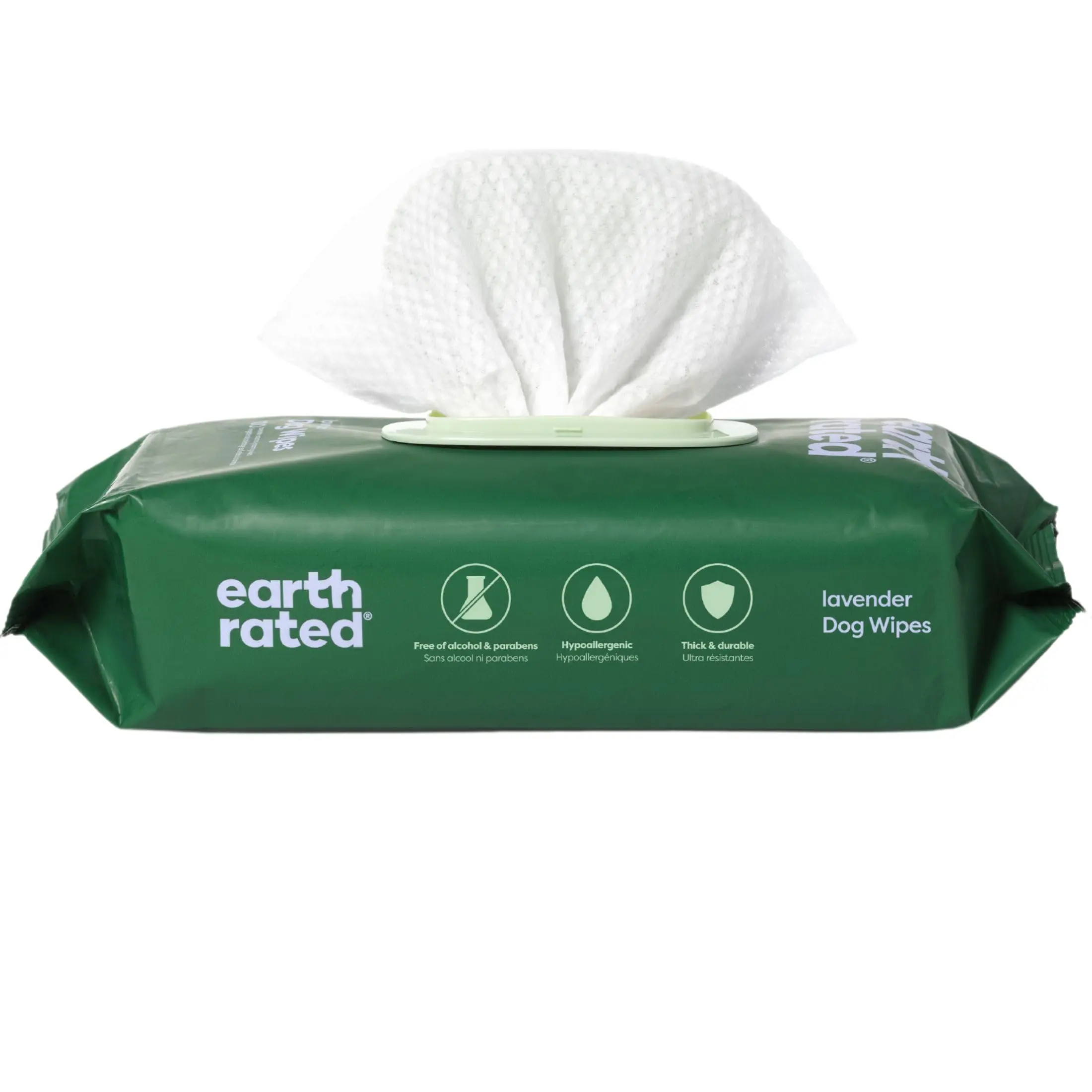 Earth Rated | Hypoallergenic Dog Wipes for Gentle Cleaning of Paws, Body, and Butt, Cleaning and Odor Control Earth Rated | Hypoallergenic Dog Wipes for Gentle Cleaning of Paws, Body, and Butt, Cleaning and Odor Control