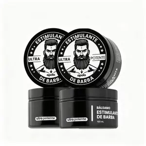 Apolo Ultra-Potent Beard Stimulating Balm 100ML - Nourish & Moisturize Beard, Promote Fuller & Thicker Looking Beard, Natural Daily Beard Care Balm
