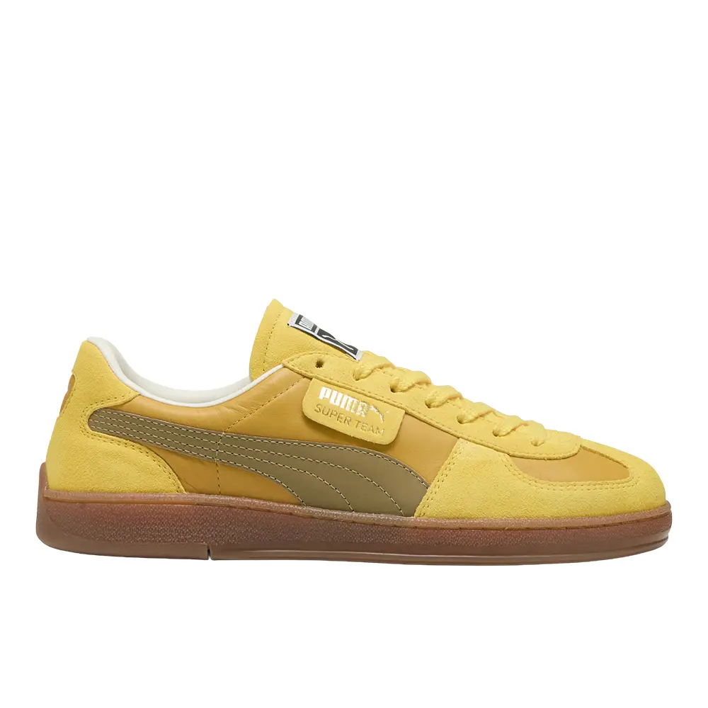 PUMA Mens Super Team Summer Lace Up Sneakers Shoes Casual - Yellow PUMA Mens Super Team Summer Lace Up Sneakers Shoes Casual - Yellow