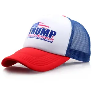 President Trump 2024 Adjustable Cap - Unisex Make America Great Again Trucker Hat