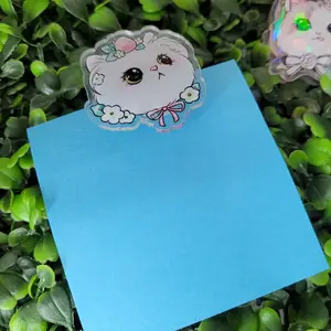 Double Sided Acrylic Journal / Paper Clips or Magnets