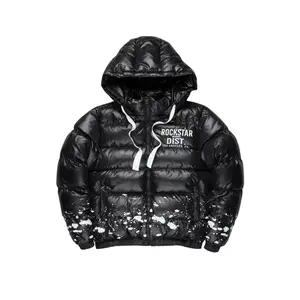 Art Dist. 2.0 Black Puffer Jacket Art Dist. 2.0 Black Puffer Jacket