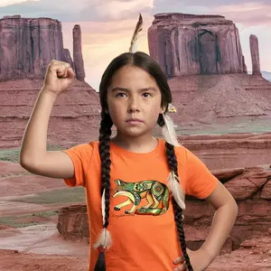 Every Child Matters T-Shirt/Hoodie/Sweatshirt - Native Fox Totem Native American Unisex Tee Apparel Clothes Fabric Fit