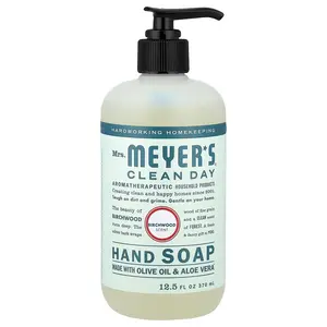 Mrs. Meyers Clean Day Hand Soap, Birchwood, 12.5 fl oz (370 ml)