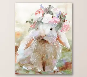 Courtside Market Bunny Sophie 30x40 Canvas WallArt Courtside Market Bunny Sophie 30x40 Canvas WallArt