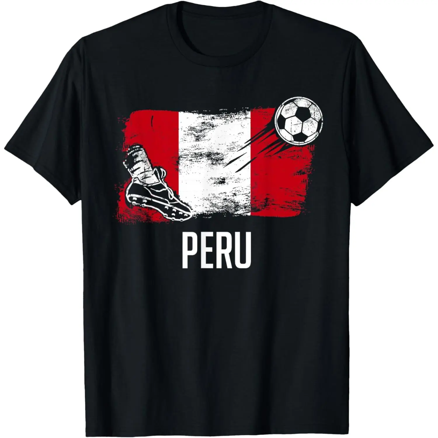 100%cotton Peru Flag Jersey Peruvian Soccer Team Peruvian T-Shirt