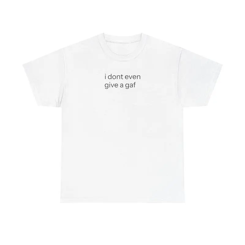 Women's Basic Comfortable Cotton Round Neck Short-Sleeve Graphic T-Shirt - IDEGAGAF Streetwear Top, Women's Clothes, Tshirt