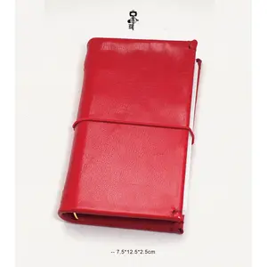 Genuine Leather Hand-portable Pocket M3 Notebook