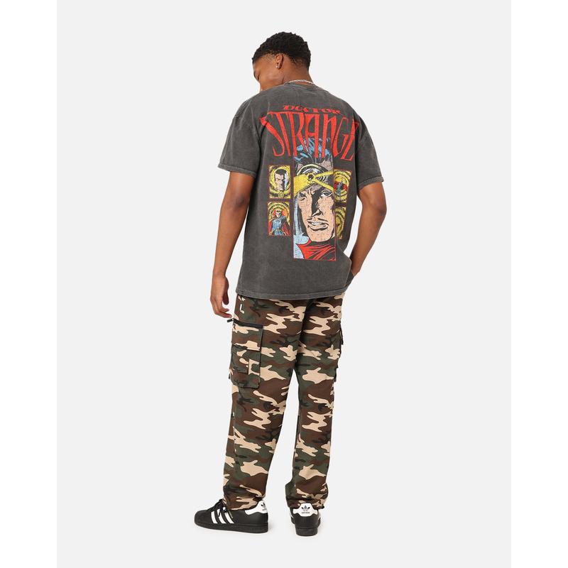 Marvel Doctor Strange Heavyweight Vintage T-Shirt Black Wash
