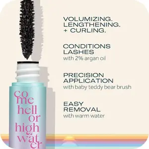 caliray  Come Hell or High Water Volumizing & Lengthening Tubing Mascara lengthen elf cosmetics pulse shcoety