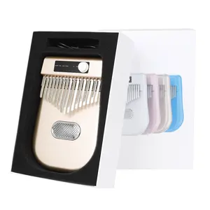 17-Tone Electronic Smart Bluetooth-compatible Kalimba Thumb Piano, Beautiful Sound, Easy to Play, Perfect for Music Lovers, Portable Musical Instrument