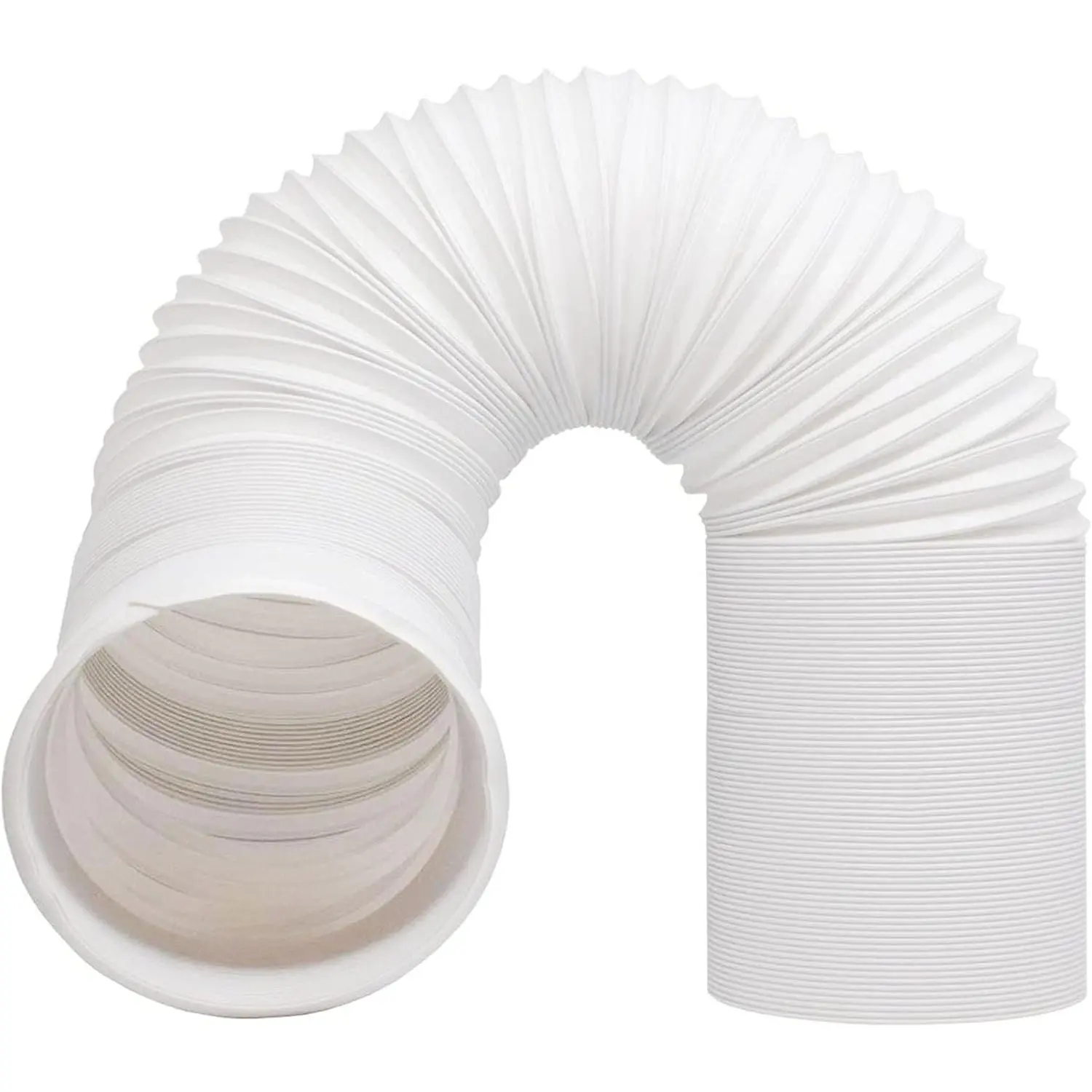 Portable Air Conditioner Hose - AC  5.1" Diameter 80" Long. Universal Flexible Counter-Clockwise Room Airconditioner Vent Replacement Tube