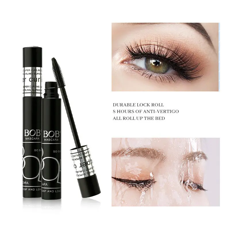 Black Waterproof Lashes Extensions mascara Eyes Makeup eyelash serum coloured Mascara Waterproof Fast Dry Eyelashes Curling Lengthening Party Stage Use