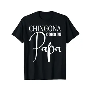Latina Empowerment T-Shirt with Spanish Slogan - Celebrating Mexican Heritage Short Sleeve Casual Top for Women and Girls