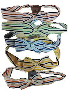 Striped headband headbands women Stylish Knotted Women's hair Accessories stretchy headband