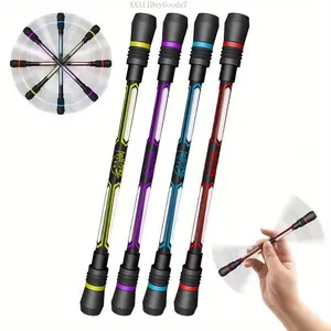 Fidget Spinner Pen, 4/12pcs Non-slip Grip Gel Ink Pen, Writing Pen for Adults and Students, Office Stationery & SuppliesXXAllDayGoods7