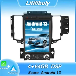 Car Stereo for Ford Taurus 2012-2014 touch screen has Android Auto Wireless Carplay, Bluetooth WIFI supports GPS Navigation