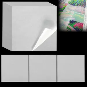 Diamond Painting Release Paper 100pcs, 5.9x5.9 Inches Double-Sided Non-Stick Cover, Replacement Accessory Tool for Art Projects, Diamond Art Tools