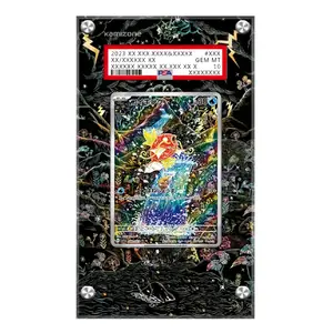 [Display Case]Pokemon Triple Beat sv1a Magikarp 080/073 AR, Paldea Evolved 203/193 - Extended Art Pokemon "PSA" Graded Card Display Case