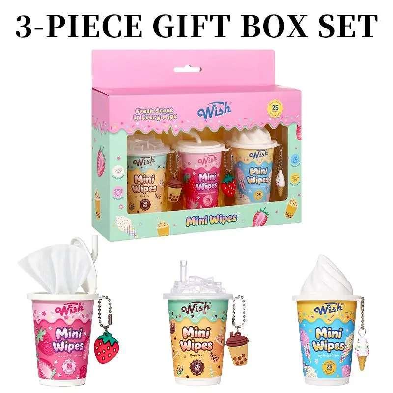 3-Piece Set,Hand Wipes Canisters Travel Size,MiniHand Wipes,For Travel, Outdoor Picnics, Kitchen, Bathroom,Household Cleaning Supplies, Dish Towels, Stove Cleaning Cloths