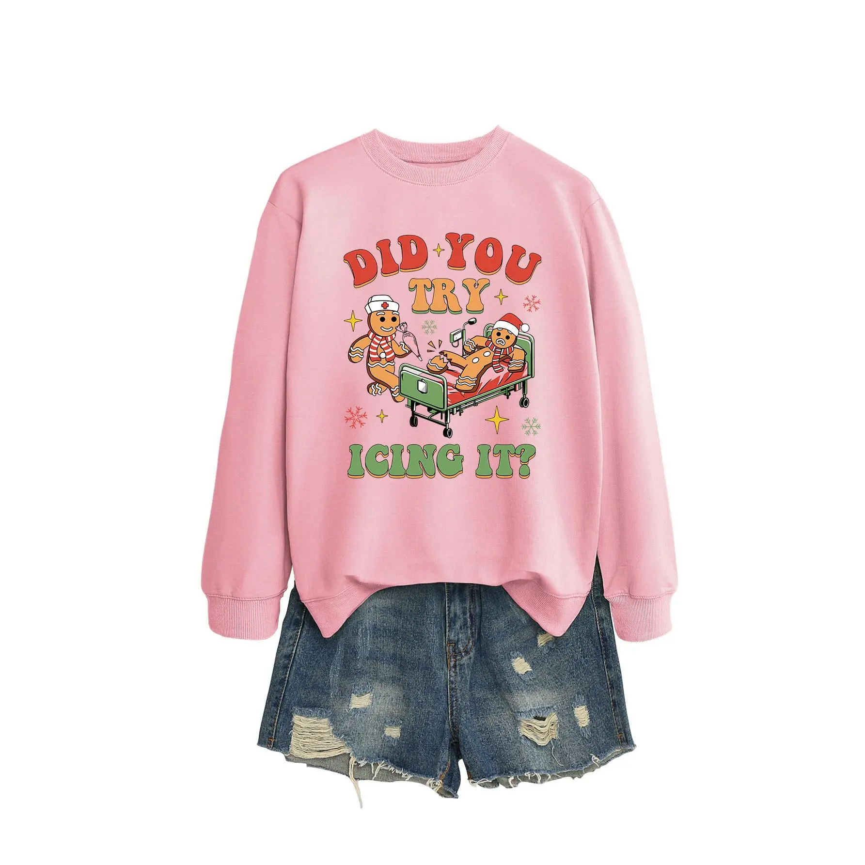 Pink hoodie (color picture)