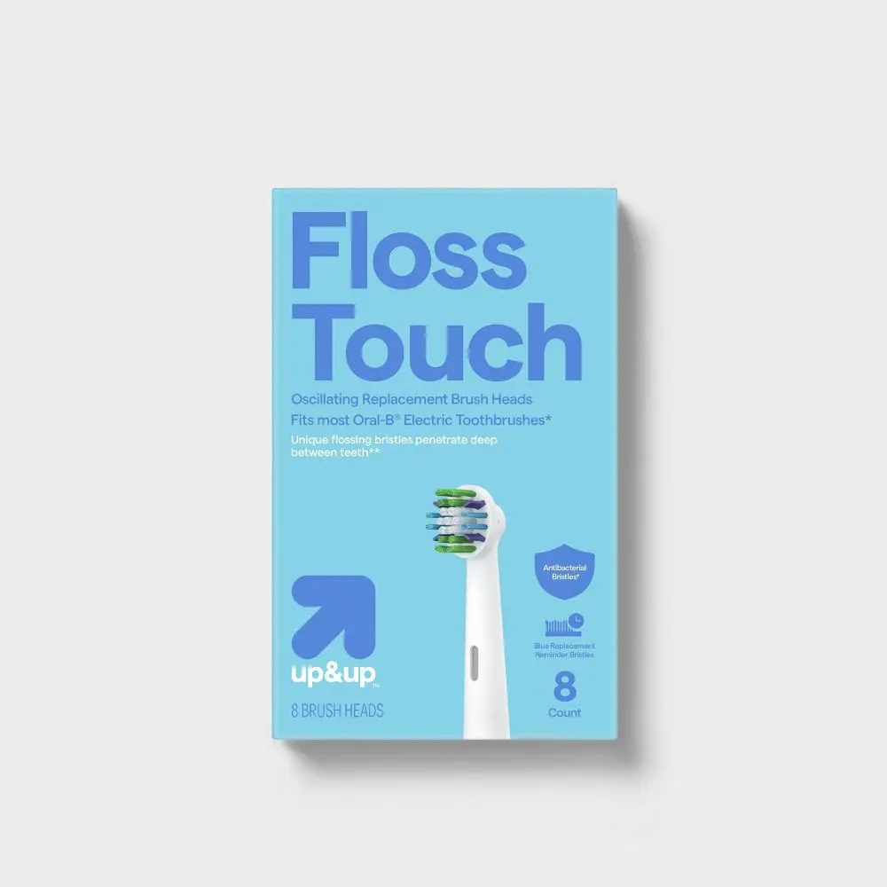 Floss Touch Oscillating Brush Heads - up&up Floss Touch Oscillating Brush Heads - up&up