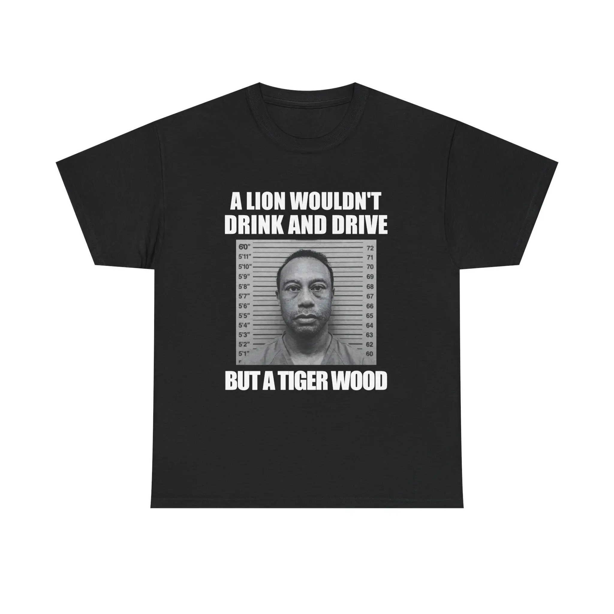 A Tiger Wood Drink adn Drive Shirt, TW Mugshot Hoodie,  Funny Golf Meme Unisex Tee