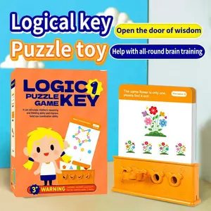 Logical thinking training, concentration cognition, children’s puzzle toys, board games, preschool key items, teaching aids for children aged 3 and up
