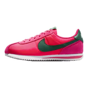 Youth Nike Cortez TXT Rush Pink/Fir-White (IH7654 600) (GS)