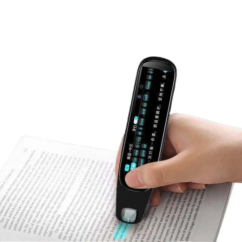 AI Smart Reading Pen for High School Students - 13x3x3cm Rechargeable Durable Digital Education Device, Mini Portable Unit with Advanced Camera Translation, Offline Dictionary, All-Subject Textbook Study, Recording, Multilingual Help & Offline Study Mode